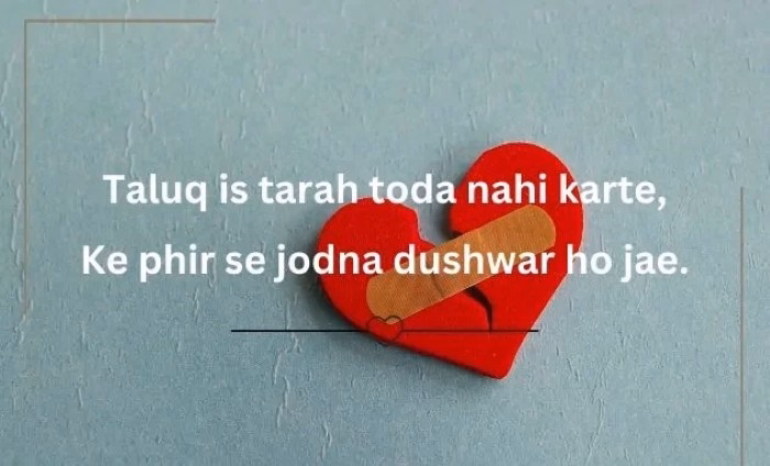 Shayari on Lost Relationships